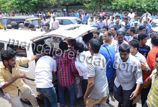 Lady GP member of Bajpe dies in accident 1